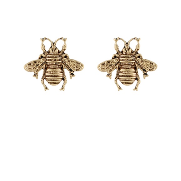 Antique Bee Earrings - Picture 1 of 1